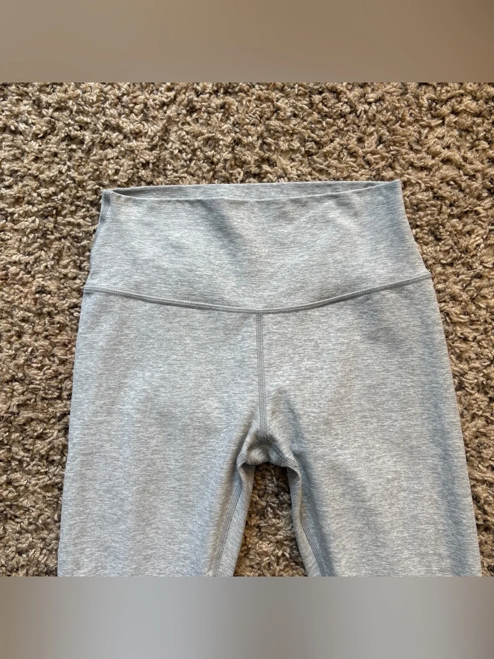 Alo Yoga Alosoft High Waist 7/8 Highlight Legging in Grey Size Women’s XS